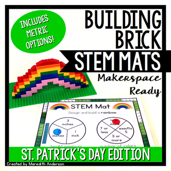 Preview of St. Patrick's Day Activities STEM Center for Building Bricks