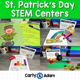 St. Patrick's Day STEM Centers Leprechaun, Rainbow Bridge,