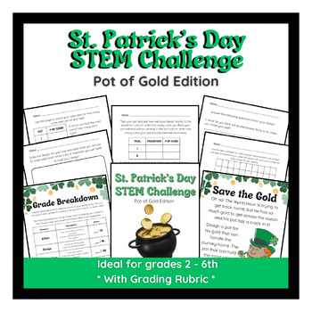 Preview of St. Patrick's Day STEM Activity - Pot of Gold