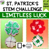 St. Patrick's Day STEM Challenge - Limitless Luck Print an