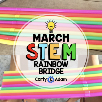 Preview of St Patrick's Day Rainbow Bridge STEM Challenge