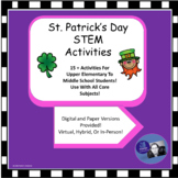 St. Patrick's Day STEM + More Activities