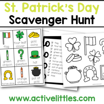 Preview of St. Patrick's Day Scavenger Hunt