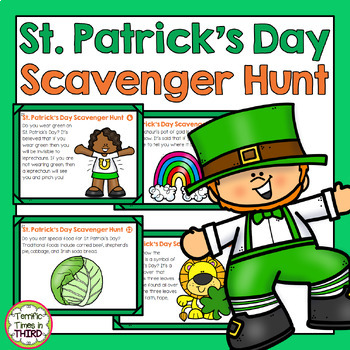Preview of St. Patrick's Day Scavenger Hunt: History and Fun Facts