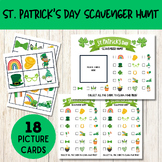 St. Patrick's Day Scavenger Hunt, Picture Card Scavenger Hunt