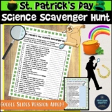 St. Patrick's Day Science Activity Scavenger Hunt Lesson D