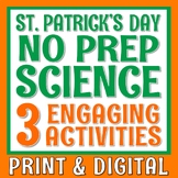 St. Patrick's Day Science Activity Set of 3
