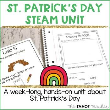 Preview of St. Patrick's Day Science Unit | STEAM Centers for Primary Grades