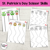 St. Patrick's Day Scissor Skills - Cutting Practice - Pres