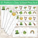 St. Patrick's Day Scissor Skills Cutting Strips