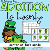 Addition to 20 St. Patrick's Day Math Game