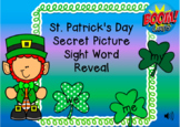 St. Patrick's Day~Secret Picture~Sight Word Reveal (Boom Cards)