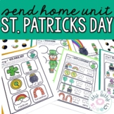 St. Patrick's Day Send Home Language Unit (Speech Homework)