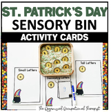 St. Patrick's Day Sensory Bin Activity Cards