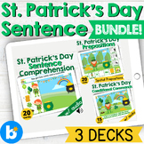 St. Patrick's Day Sentence Boom Cards Bundle