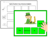 St. Patrick's Day Sentence Scramble Mats & Tiles - Differe