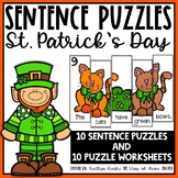 St. Patrick's Day Sentences | Puzzles and Worksheets | Voc