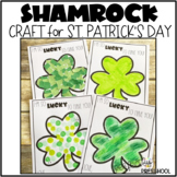 St. Patrick's Day Shamrock Fine Motor Craft for Preschool,