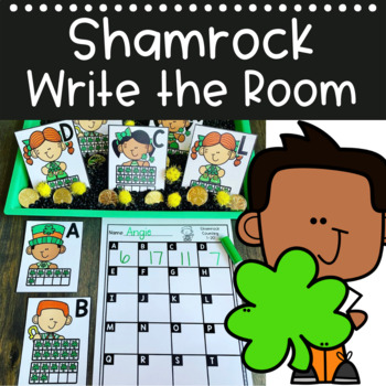 Preview of St. Patrick's Day - Shamrock Math & Literacy Mini-Bundle- Pre-K, Kindergarten