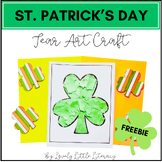 St. Patrick's Day Tear Art Craft, Fine Motor Activity Freebie