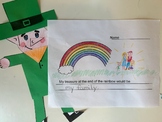 St. Patrick's Day Shape Leprechaun and End of the Rainbow 