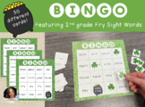 St. Patrick's Day Sight Word Bingo Game or Word-o using Se