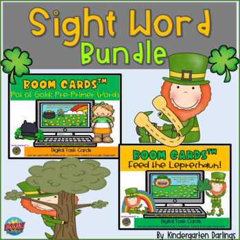 Preview of St. Patrick's Day Sight Word Bundle