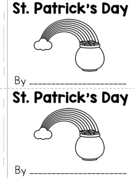 Preview of St. Patrick's Day / Sight Word Emergent Reader | Mini Book