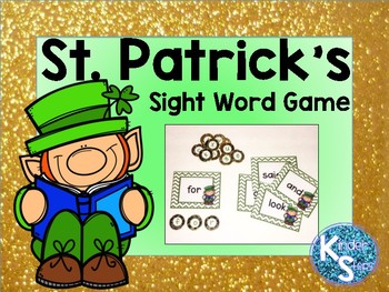 Preview of St. Patrick's Day Sight Word Fun