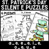 St. Patrick's Day Silent E Puzzles