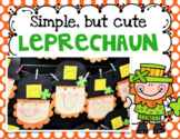 St. Patrick's Day Simple Leprechaun Craft and Writing Pack