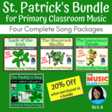 St. Patrick's Day Song, Dance and Singing Game Bundle - Gr