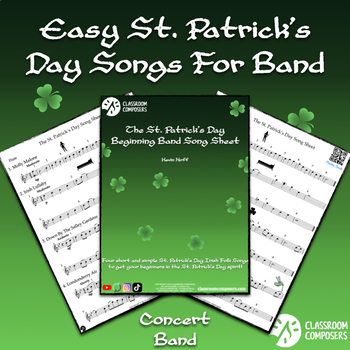 Preview of St. Patrick's Day Song Sheet | Concert Band