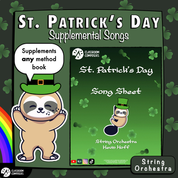 Preview of St. Patrick's Day Song Sheet | String Orchestra