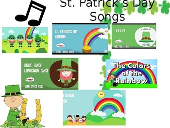 Preview of St. Patrick's Day Songs