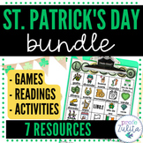 St. Patrick's Day Spanish Activities Bundle - 8 Resources 