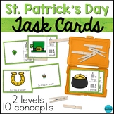 St. Patrick's Day Special Education Task Boxes - Basic Con