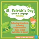 St. Patrick's Day Speech & Language Activities