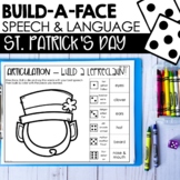 St. Patrick's Day Speech Therapy Activities - Articulation