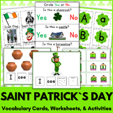 St Patrick`s Day Speech Therapy Activities Special Ed Auti