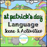 St Patrick's Day Picture Scene for Speech Therapy - Langua
