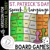 St. Patrick's Day Speech and Language Game No Print for Go