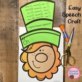 St. Patrick's Day Speech and Language Therapy Leprechaun C