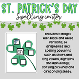 St. Patrick's Day Spelling Center | Science of Teaching Reading