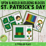 St. Patrick's Day Spin and Build Building Blocks