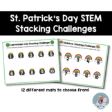 St. Patrick's Day Stacking STEM Challenge | Leprechaun Coi