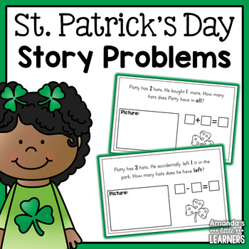 Preview of St. Patrick's Day Story Problems