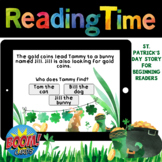 St. Patrick's Day Story, Reading Comprehension (BOOM CARDS)