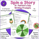 St. Patrick's Day Spin A Story - Writing Prompts Discussio