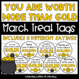 St. Patrick's Day Student Gift Tags Worth More Than Gold T